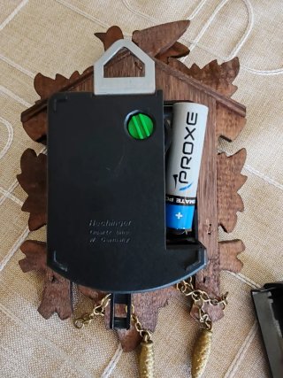 Reloj de cuco de madera