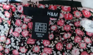 Falda floral talla 44