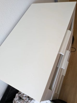 Cómoda Ikea Blanca y Gris