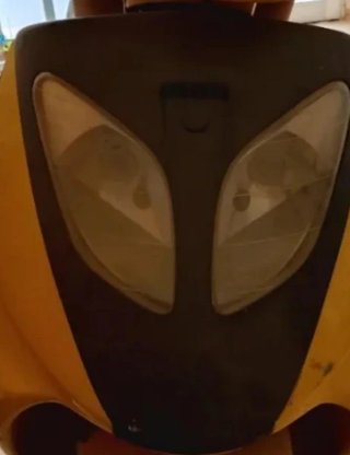 Frontal Daelim NS125 con Faro