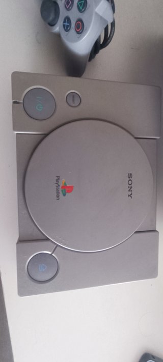 PlayStation 1 Caixa + Tapete Dance Revolução
