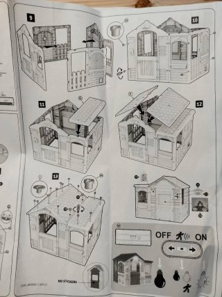 CHICOS Play Garden Casa Infantil con Luz y Sonido