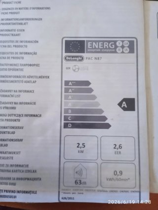 Aire Acondicionado Portátil Pingüino DeLonghi