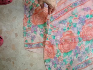 Foulard Gasa Vintage Flores