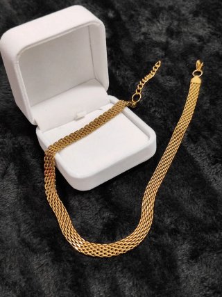 Collana con timbro 18 kt ( Nuova )