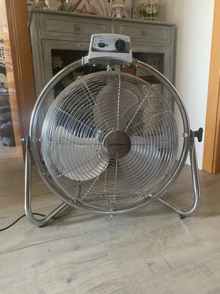 Ventilador Industrial Cromado