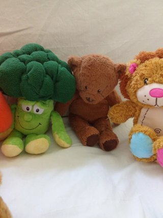 Lotto 12 Pupazzi Peluche