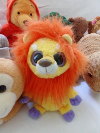 Lotto 12 Pupazzi Peluche