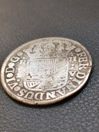 Moneda 2 Reales 1758 Plata Fernando VI