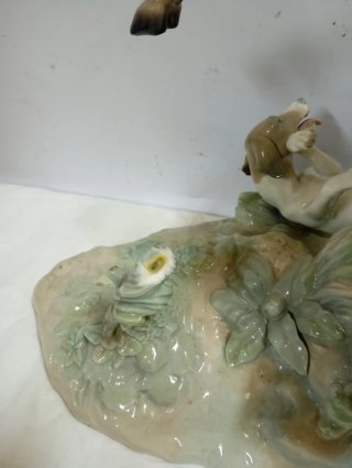 OFERTÓN Figura Lladro Cierva y Cachorro