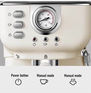 Cafetera Espresso 20 Bar con Vaporizador