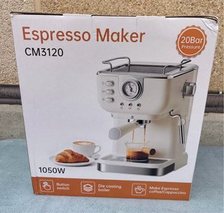 Cafetera Espresso 20 Bar con Vaporizador