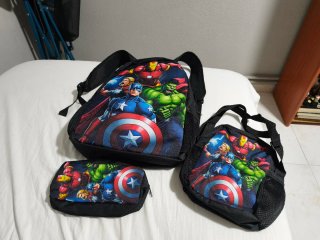 Pack 3 Mochilas Marvel Avengers