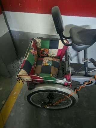Triciclo Eléctrico Adulto con Cesta