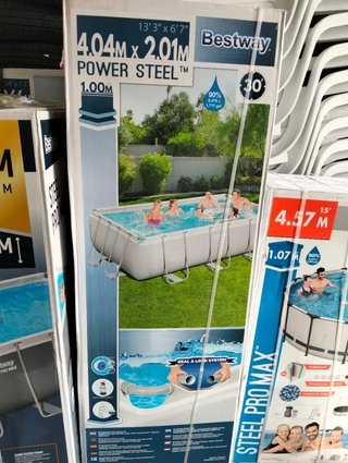 Bestway Power Steel piscina 404 x 201 x 100 cm