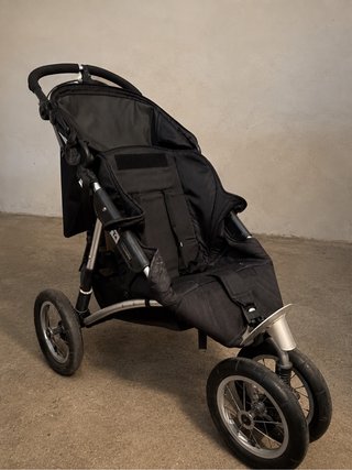 Silla de paseo 3 ruedas negra