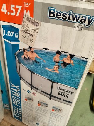 Piscina desmontable Steel Pro MAX 457x107 cm
