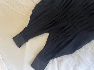 Vestido largo negro Zara Talla M