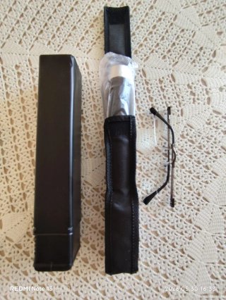 Bastón extensible senderismo.