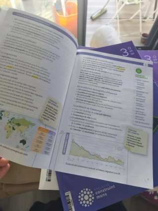 Libro Atlas de geografía 3 ESO Santillana