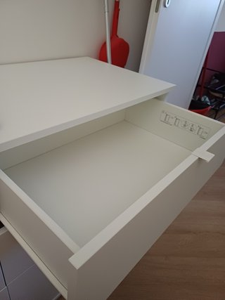 Cassettiera Ikea 6 cassetti bianca