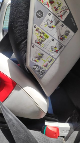 Silla coche Britax Römer niño