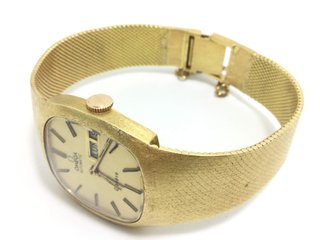 E581153-0 RELOJ DE ORO OMEGA GENEVE AUTOMATICO