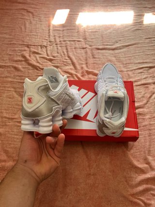 Nike Shox TL Blancas Talla 38 Mujer Nuevas