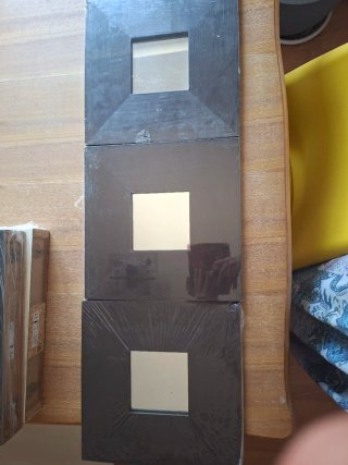 3 Espejos Malma Ikea Marrón