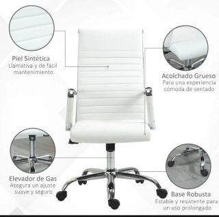Sedia da ufficio bianca