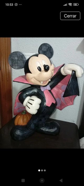 Figura Mickey Vampiro Disney.