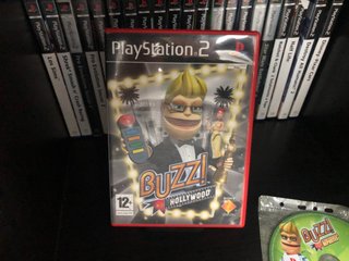 Mandos Buzz Pulsadores PS2 + Deportes y Hollywood