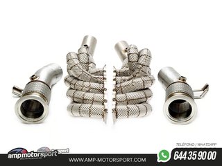 COLECTORES CON PROTECTOR TERMICO PARA AUDI R8 / LAMBORGHINI GALLARDO/HURACAN