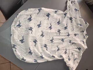 Camicia Made in Italy con Stampa Bulldog francese