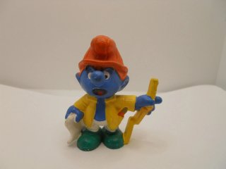 Puffo Capo Cantiere Schleich 20229
