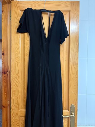 Vestido Victoria Beckham x Mango Negro Talla XS