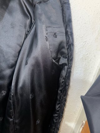 Abrigo El Corte Inglés Negro