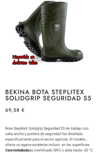 Botas. Térmicas  Bekina S5Verdes No negociable!!