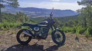 Macbor Eight Mile 125 LC 2025 Negra