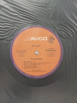 The Stylistics Heavy Vinile 33 Giri 1974