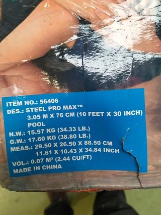 Piscina 305x76cm desmontable Bestway Steel Pro MAX 56406