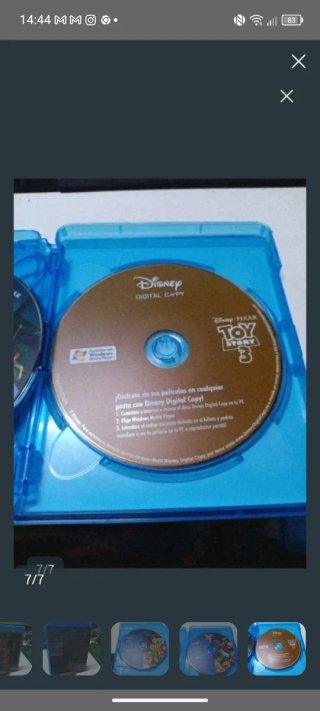 Toy Story 3 Blu-ray + DVD Disney Pixar