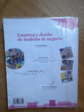 Empresa y diseño de modelos de negocio 2o Bachi...
