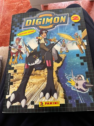 Álbum Panini Digimon 2 Completo