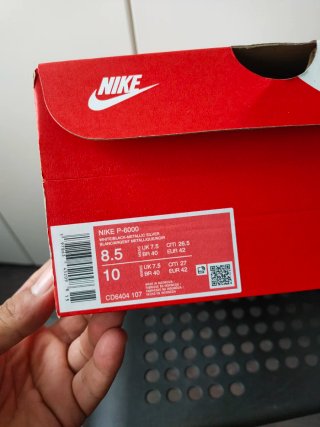 Nike P-6000 Blancas y Negras
