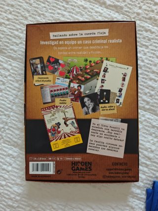 Juego de detectives Hidden Games Escena del Crimen