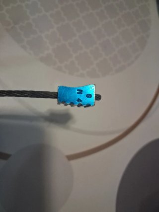 Fisurero escalada vintage Stoper dentado