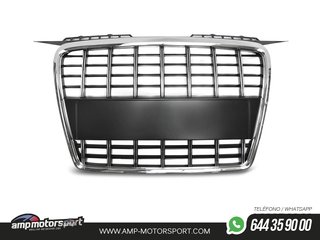 PARRILLA DELANTERA LOOK SLINE PARA AUDI A3 8P 2005-2008