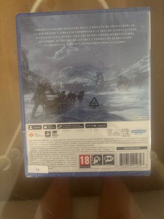 God of War Ragnarök PS5 nuovo senza mai essere stato usato