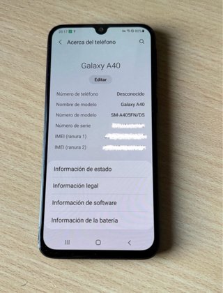 Samsung Galaxy A40